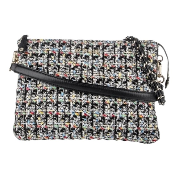 MZ Wallace Pippa Crosby Tweed Crossbody Bag RARE - Picture 1 of 14